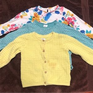 H&M baby girl 3 piece set